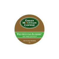 Green Mountain Fair Trade Wild Mountain Blueberry Flavored Coffee 2 Boxes of 24 K-Cups