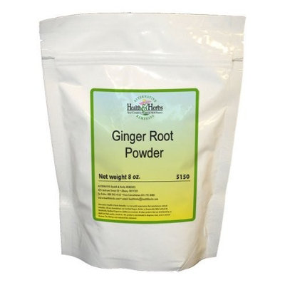 Alternative Health & Herbs Remedies Ginger Root Powder, Co, 8-Ounce Bag