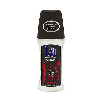 Fa Deodorant Roll-On for Men Antiperspirant - Attraction Force