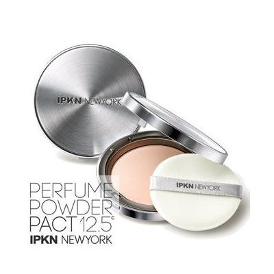 Korean Cosmetics_IPKN Perfume Powder Pact 12.5_no.21 nude beige (for dry skin type)_15g