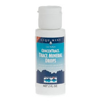 Trace Minerals Research Liqumins Dietary Supplement, ConcenTrace Trace Mineral Drops, Low Sodium, 2-Ounce (Pack of 3)