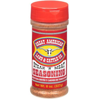 Great American Land & Cattle Co.: Steak 'n' Meat Seasoning, 8 oz