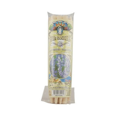 Wally's Natural Products Wallys Natural Products 662106 Paraffin Ear Candles, Lavender - 12 Candles