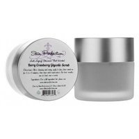 Berry Cranberry Glycolic Mask and Scrub Reveal Radiant Skin Pyrus Malus Apple, Hyaluronic Acid, Dipeptide Diaminobutyroyl Benzylamide Diacetate Peptides