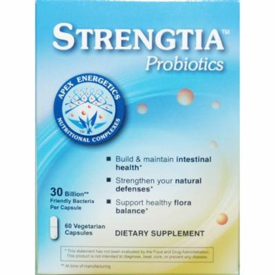 Apex Energetics STRENGTIA Probiotics 60 VCAPS (60 vcaps)