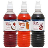 Victorio Premium Syrup - Unique Flavors (Pack of 3)