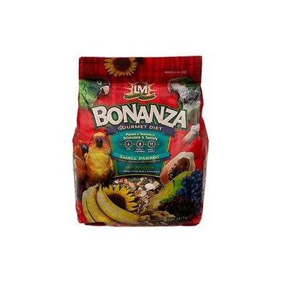 L/m Animal Farms LM Animal Farms Bonanza Small Parrot Gourmet Diet: 4 lbs