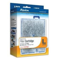 All Glass Aquarium Aquarium Aqueon Cartridge Large 3 Pack