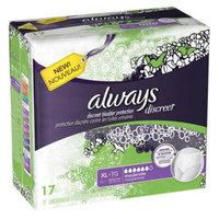 Always Discreet Moderate Absorbency Incontinence Underwear Extra-Large