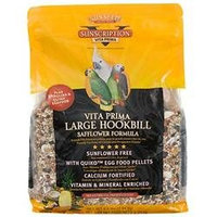 Sun Seed Vita + Plus Large Hookbill Safflower Formula Bird Food