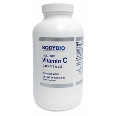 BodyBio , Vitamin C Crystals , 454g. , 16oz.