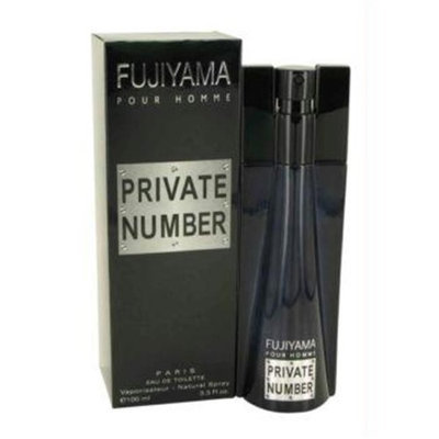 Fujiyama Private Number by Succes De Paris Eau De Toilette Spray 3.3 oz