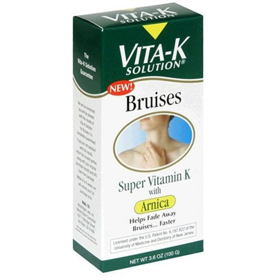 Vita K Solutions Vita-K Solution Super Vitamin K with Arnica, Bruises, 3.6 oz (100 g) (Pack of 2)