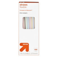 up & up™ Flexible Straws - 100 ct