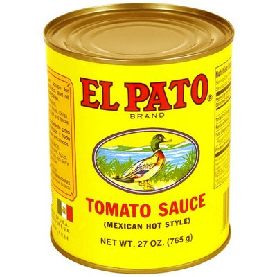 El Pato Mexican Hot Style Tomato Sauce, 27 oz
