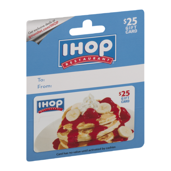 IHOP Restaurant Gift Card $25