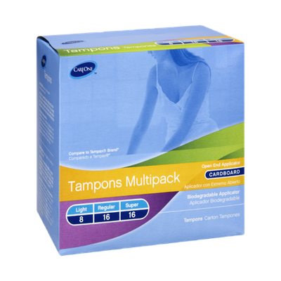 CareOne Multipack Light, Regular, Super Tampons - 40 CT