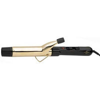 Belson Gold 'N Hot Professional Gold Barrel Curling Iron, 1-1/4 Inch