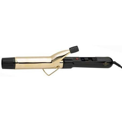 Belson Gold 'N Hot Professional Gold Barrel Curling Iron, 1-1/4 Inch