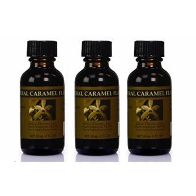 Bakto Flavors Natural Caramel Flavors 1 FL OZ (Pack of 3)