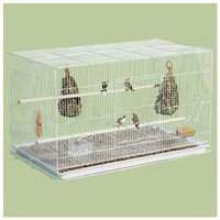 Prevue Hendryx Prevue Pet Products Flight Bird Cage - White