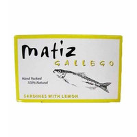 Matiz Sardines with Lemon Packed in Olive Oil (4.2oz/120g tin)