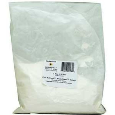 NuNaturals NuStevia White Stevia Extract -- 2.2 lbs