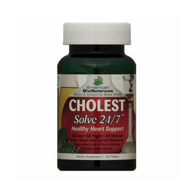 American Bio-Sciences Cholest Solve 24/7 120 Tablets