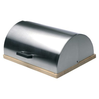 BergHOFF Cubo 18/10 Stainless Steel Bread Bin - Silver