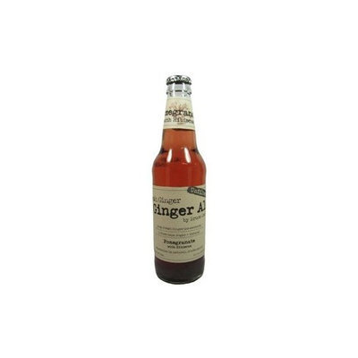 Fresh Ginger Pomegranate Hibiscus Ginger Ale By Bruce Cost 12 Oz Glass Bottles 24 Pack