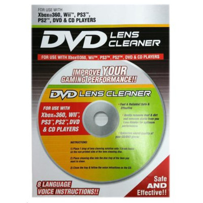 PLAYTECH WII, Xbox360, PS3, DVD Lens Cleaner