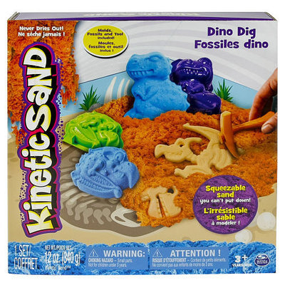 Spin Master Kinetic Sand Dino Dig Playset