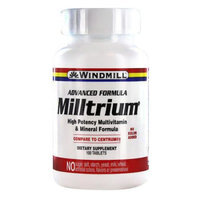 Windmill Advanced Formula Milltrium High Potency Multivitamin And Mineral Tablets 100 Ea