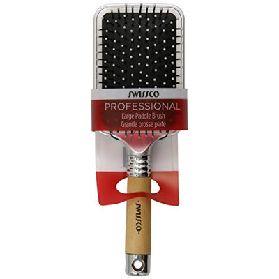 Swissco Paddle Hair Brush with 50236 Polypin Bristles