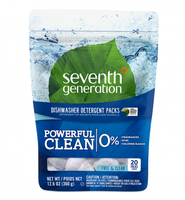 Seventh Generation Free & Clear Natural Dishwasher Detergent Packs