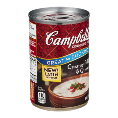 Campbell's® Creamy Poblano & Queso Condensed Soup