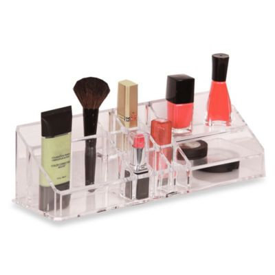 Richards Homewares Personal 15 Compartment Cosmetic Organizer (Clear)
