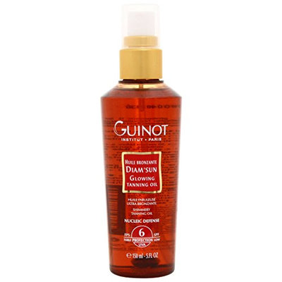 100% Pure Guinot Huile Bronzante Diam'Sun Glowing Tanning Oil SPF 6