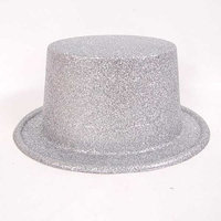 Ethahe Shining Stovepipe Costume Cap Magician Hat Gray