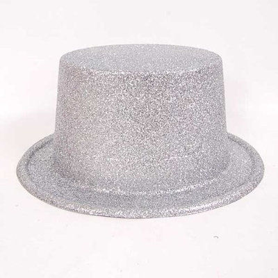Ethahe Shining Stovepipe Costume Cap Magician Hat Gray