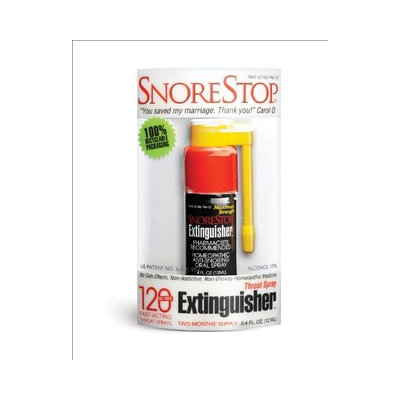 Snorestop 30 Oil Free Fast-acting Throat Spray Extinguisher .2 Fl Oz.