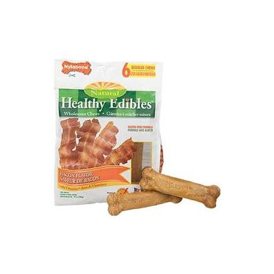Nylabone Corp bones Nylabone Healthy Edible Bacon Dog Chew Regular