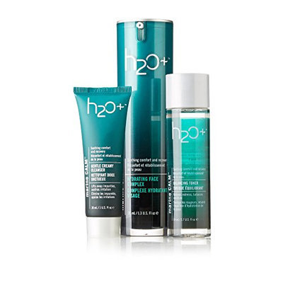 H2O+ Marine Calm Soothing Hydration System 3 Piece Kit for Unisex