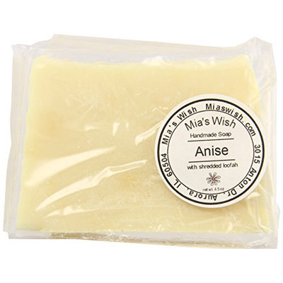 Mia's Wish Anise with Shredded Loofah Soap Bar