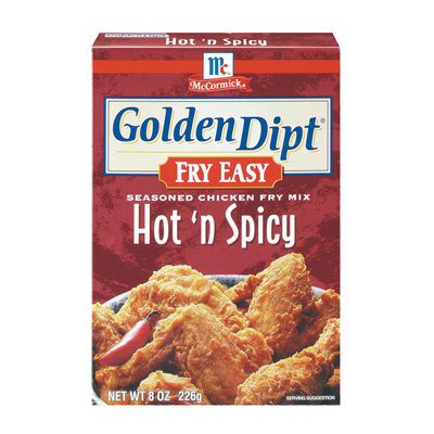 McCormick® Golden Dipt® Hot 'N Spicy Chicken Fry Mix