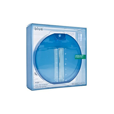 Inferno Paradiso Blue By Benetton For Men. Eau De Toilette Spray 3.3 Ounces