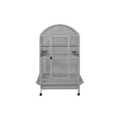 A & E Cage Medium Stainless Steel Dome Top Bird Cage