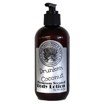 Black Canyon Premium Body Lotion 8 Oz (Drunken Coconut)