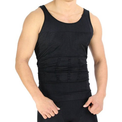 Beautyko Invisible Body Shaper Slimming Shirt with Posture Corrective Support and Firming Panels