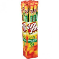 Slim Jim Giant Meat Tabasco Spiced Smoked Stick